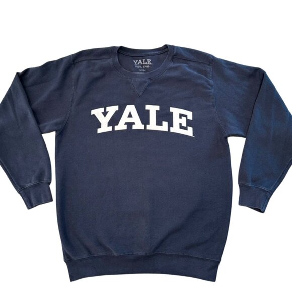 Yale Sweatshirt | Authentic Yale collegiate Sweatshirt | Navy Blue | Unisex M | - Picture 1 of 1